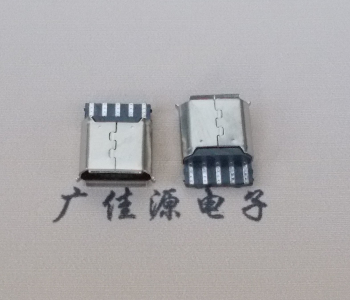 池州Micro USB5p母座焊线 前五后五焊接有后背