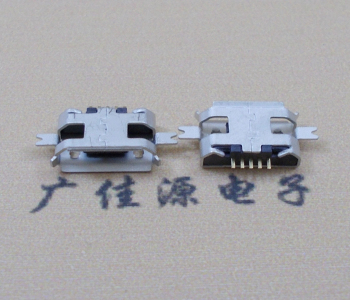 池州MICRO USB 5P接口 沉板1.2贴片 卷边母座