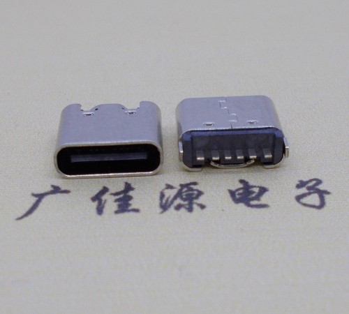 池州立式插板usb type-c6p母座