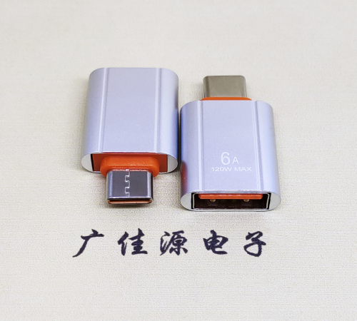 池州USB 3.0A母接口转Type-C公OTG充电数据5V快速3A电流